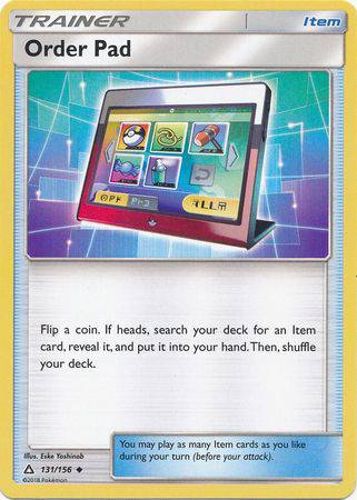 Order Pad : ULTRA PRISM - 131/156