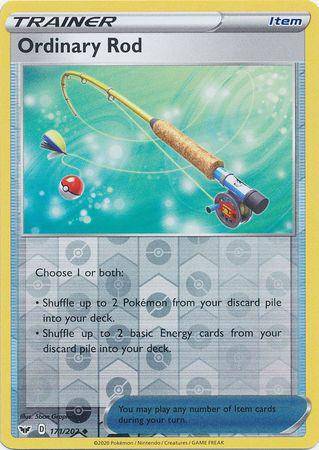 Ordinary Rod : SWORD & SHIELD BASE (Reverse holo) - 171/202