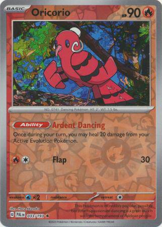 Oricorio : PALDEA EVOLVED (Reverse holo) - 033/193