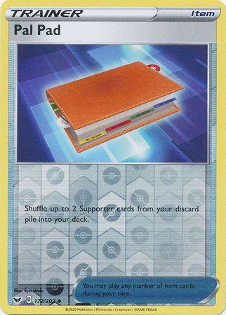 Pal Pad : SWORD & SHIELD BASE (Reverse holo) - 172/202