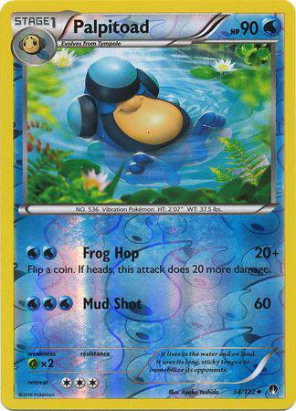 Palpitoad : BREAKPOINT (Reverse holo) - 34/122