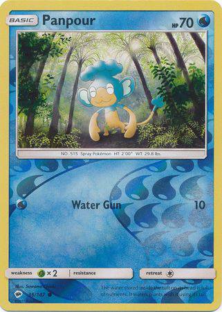 Panpour : BURNING SHADOWS (Reverse holo) - 36/147