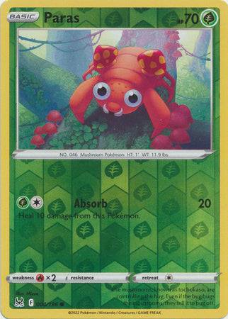 Paras : LOST ORIGIN (Reverse holo) - 004/196