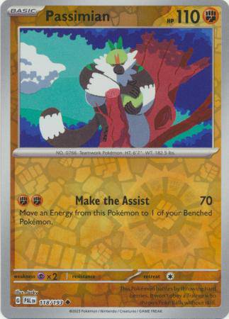 Passimian : PALDEA EVOLVED (Reverse holo) - 118/193