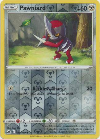 Pawniard : CROWN ZENITH (Reverse holo) - 091/159