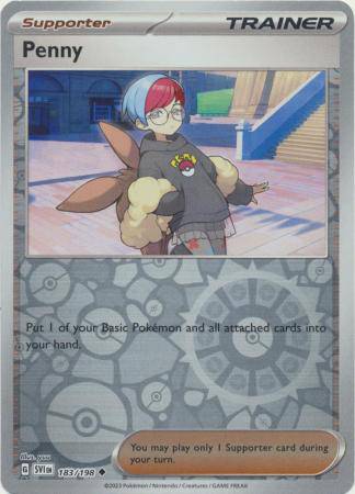 Penny : SCARLET & VIOLET BASE (Reverse holo) - 183/198