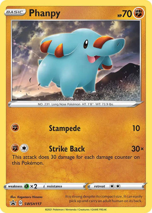 Phanpy : PROMO (Holo) - SWSH117