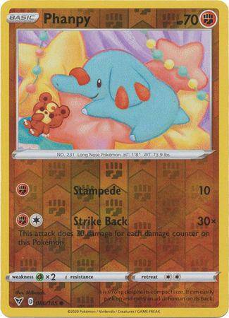 Phanpy : VIVID VOLTAGE (Reverse holo) - 086/185