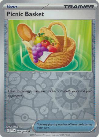 Picnic Basket : SCARLET & VIOLET BASE (Reverse holo) - 184/198