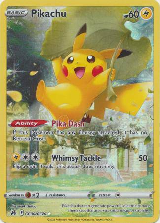 Pikachu : CROWN ZENITH - GG30/GG70