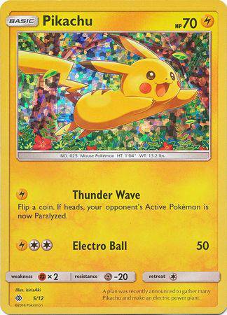 Pikachu : MCDONALD'S 2017 (Holo) - 5/12