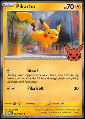 Pikachu : TRICK OR TRADE 2023 (Holo) - 062/193