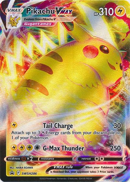 Pikachu VMAX : JUMBO PROMO - SWSH286