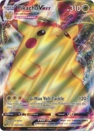 Pikachu VMAX : VIVID VOLTAGE - 044/185