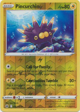 Pincurchin : CROWN ZENITH (Reverse holo) - 056/159