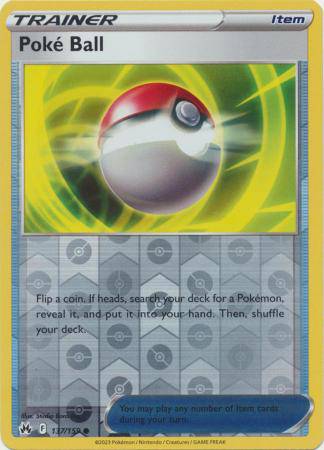 Poke Ball : CROWN ZENITH (Reverse holo) - 137/159
