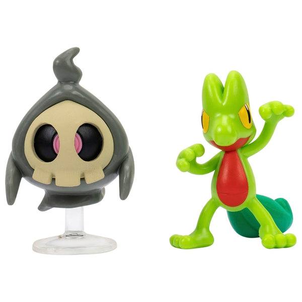 Pokémon 5cm Battle Figure 2 Pack - Treecko and Duskull