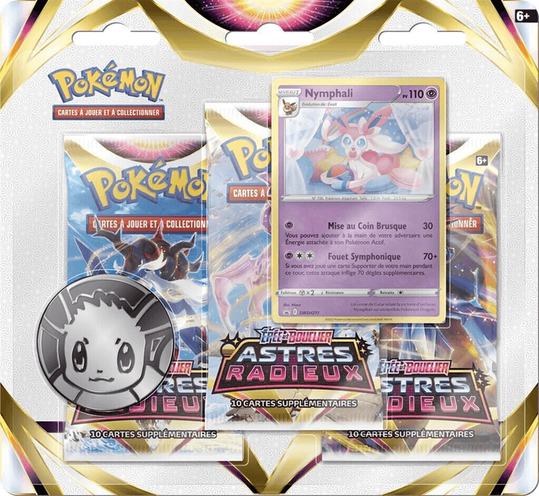 Pokemon : Astral Radiance 3 Pack Blister - Sylveon