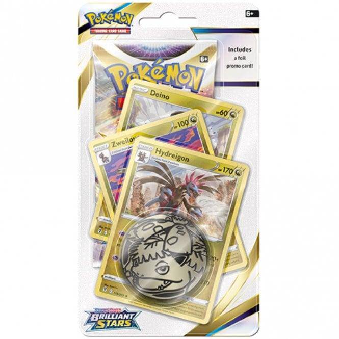 Pokemon Brilliant Stars : Premium Checklane Blister - Hydreigon