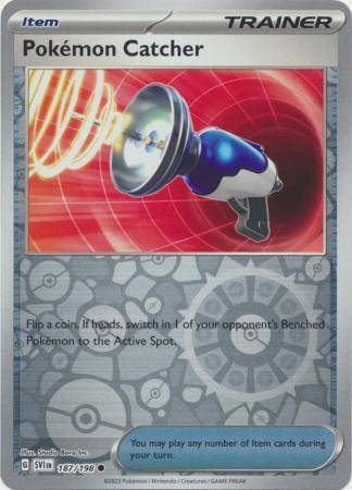Pokemon Catcher : SCARLET & VIOLET BASE (Reverse holo) - 187/198