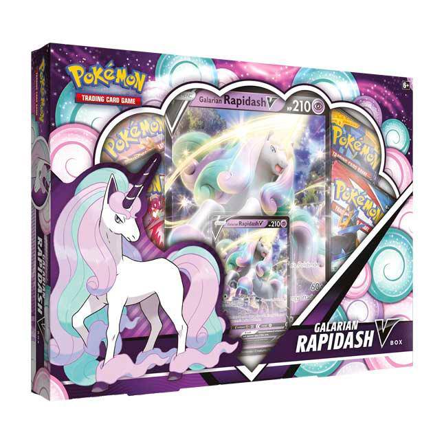 Pokémon : Galarian Rapidash V Box