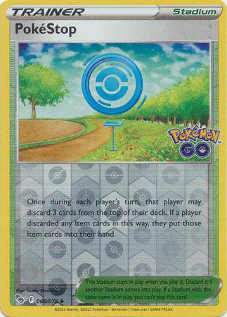 PokeStop : POKEMON GO! (Reverse holo) - 068/078