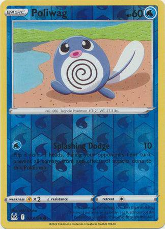 Poliwag : LOST ORIGIN (Reverse holo) - 030/196