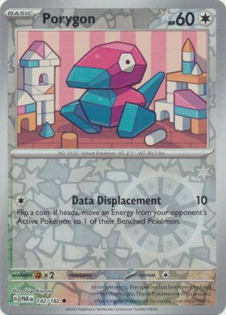 Porygon : PARADOX RIFT (Reverse holo) - 142/182