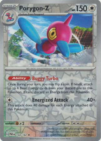 Porygon-Z : PARADOX RIFT (Reverse holo) - 144/182