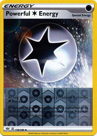 Powerful C Energy : DARKNESS ABLAZE (Reverse holo) - 176/189