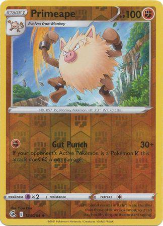 Primeape : FUSION STRIKE (Reverse holo) - 134/264