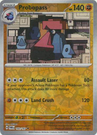 Probopass : TWILIGHT MASQUERADE (Reverse holo) - 102/167