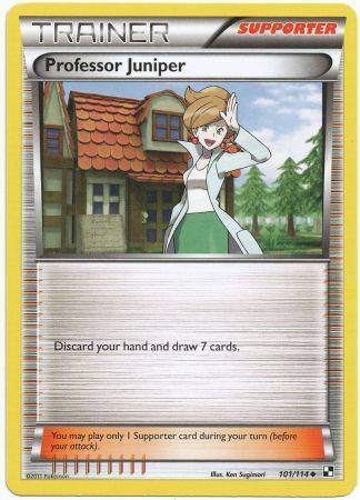 Professor Juniper : BLACK & WHITE BASE - 101/114