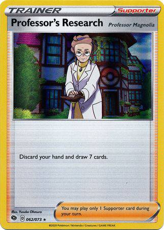 Professor's Research : CHAMPION'S PATH (Holo) - 062/073