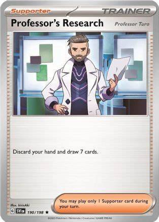 Professor's Research (Professor Turo) : SCARLET & VIOLET BASE (Non-Holo Exclusive) - 190/198