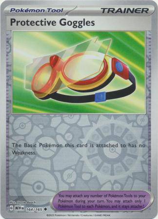 Protective Goggles : 151 (Reverse holo) - 164/165