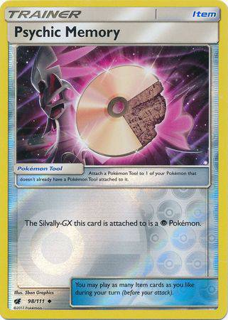 Psychic Memory : CRIMSON INVASION (Reverse holo) - 98/111