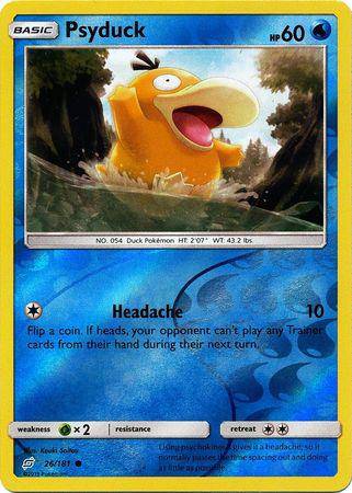 Psyduck : TEAM UP (Reverse holo) - 26/181