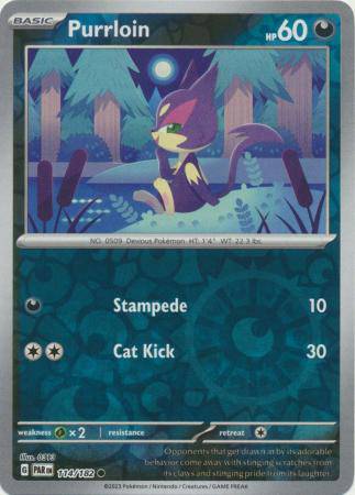 Purrloin : PARADOX RIFT (Reverse holo) - 114/182