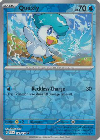 Quaxly : PALDEA EVOLVED (Reverse holo) - 050/193
