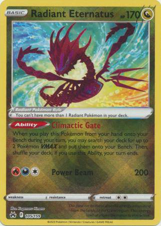 Radiant Eternatus : CROWN ZENITH - 105/159