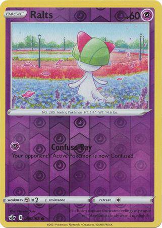 Ralts : CHILLING REIGN (Reverse holo) - 059/198