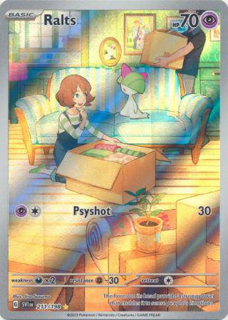 Ralts : SCARLET & VIOLET BASE - 211/198