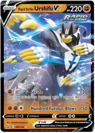 Rapid Strike Urshifu V : BATTLE STYLES - 087/163