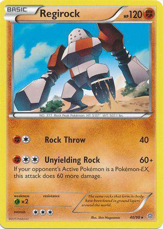 Regirock : ANCIENT ORIGINS - 40/98