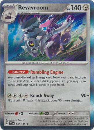 Revavroom : SCARLET & VIOLET BASE (Holo) - 142/198