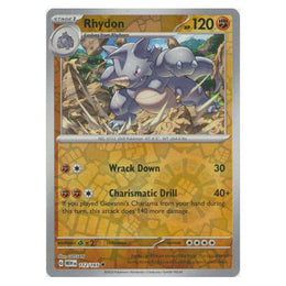 Rhydon : 151 (Reverse holo) - 112/165