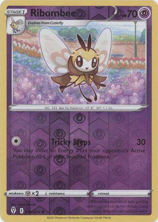 Ribombee : EVOLVING SKIES (Reverse holo) - 079/203 - Lockett Labs UK