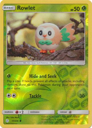 Rowlet : COSMIC ECLIPSE (Reverse holo) - 17/236