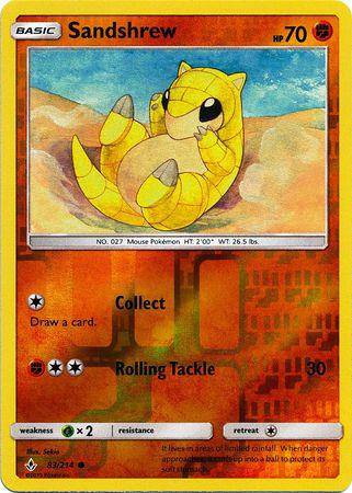 Sandshrew : UNBROKEN BONDS (Reverse holo) - 83/214
